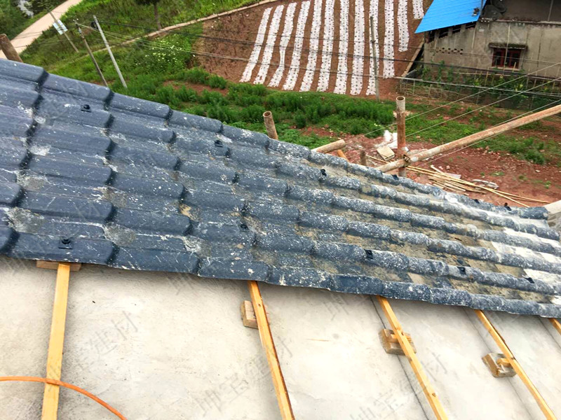 坤宝秸秆瓦质量,屋面瓦改变寻常百姓家