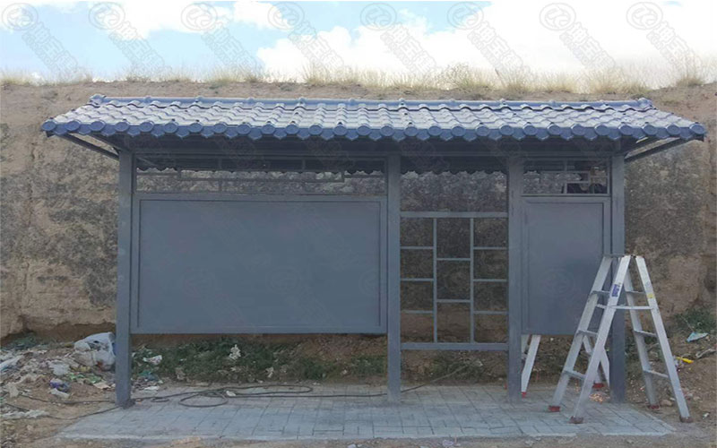 洛阳合成树脂瓦公交车站台 洛阳合成树脂瓦公交车站台