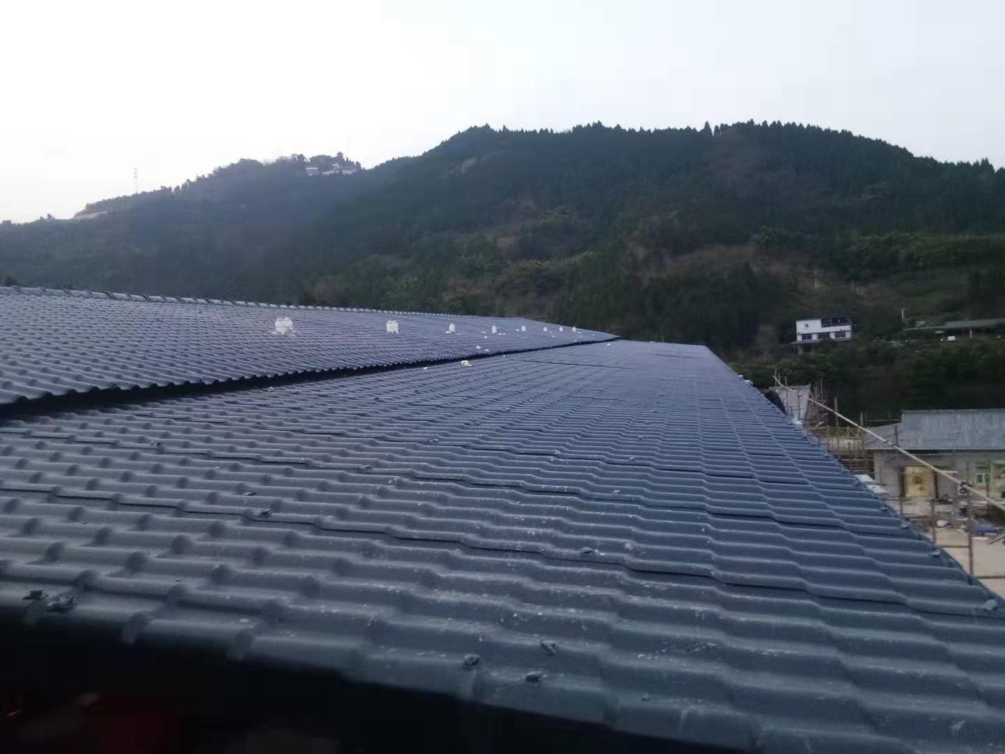 龙泉张先生农村屋面案例效果 龙泉张先生农村屋面案例效果