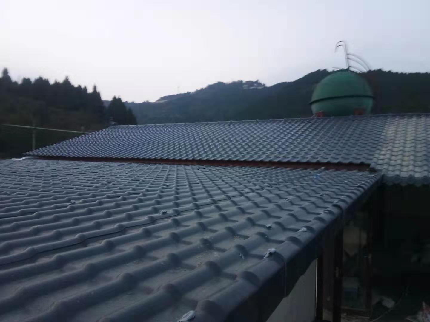 龙泉张先生农村屋面案例效果 龙泉张先生农村屋面案例效果