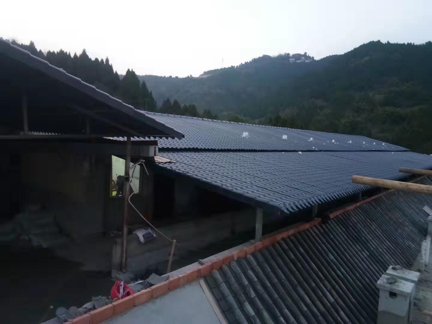 龙泉张先生农村屋面案例效果 龙泉张先生农村屋面案例效果