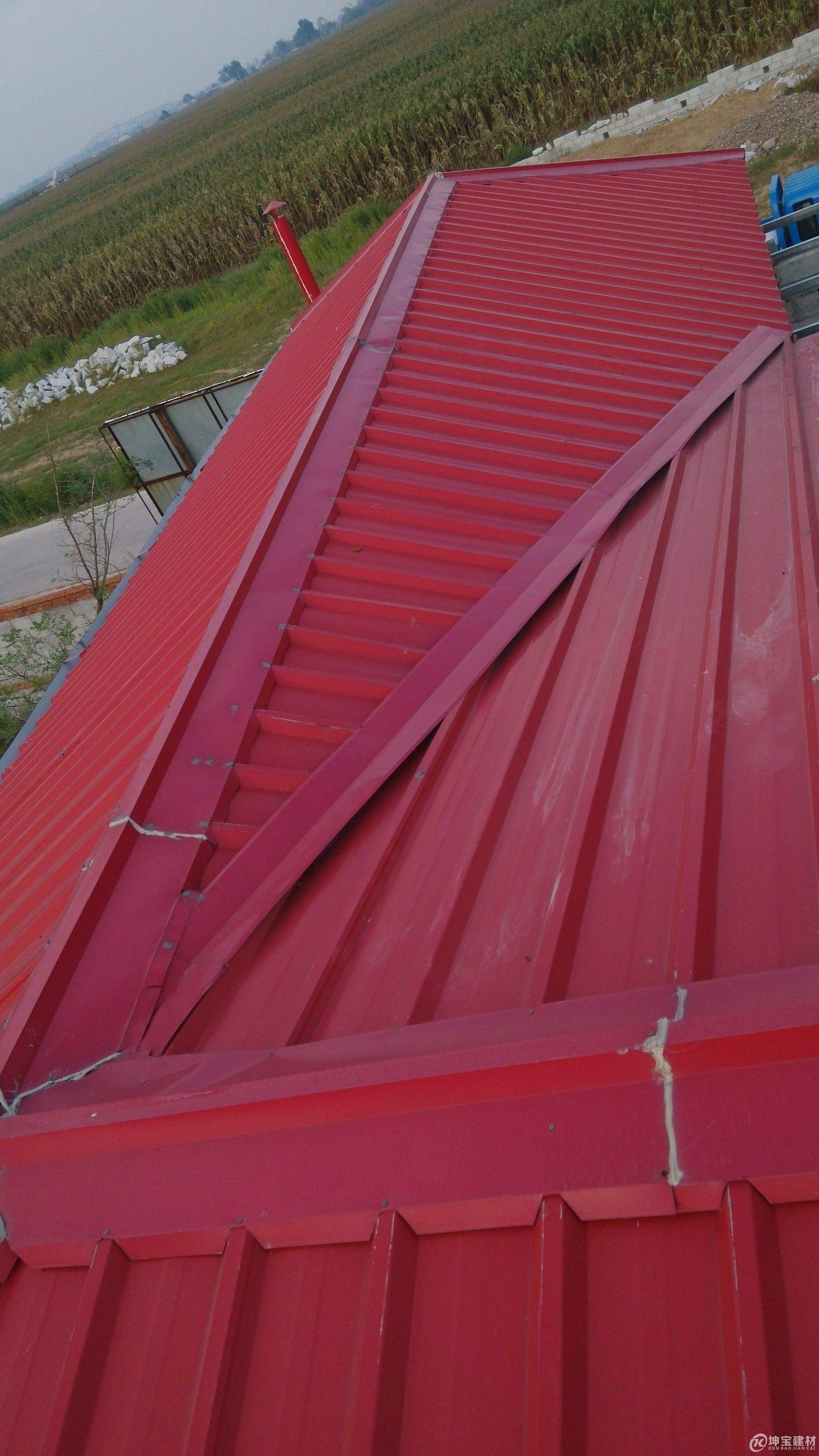 彩钢瓦混凝土屋顶荷载预判及安装解决方案_屋面