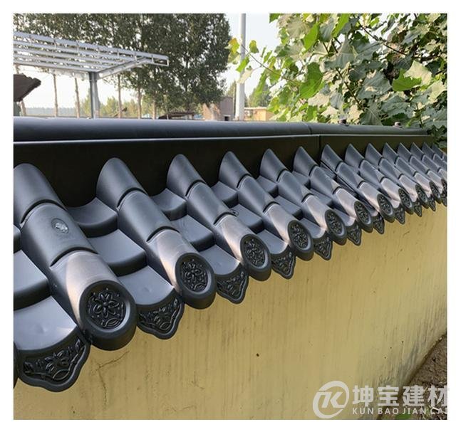 文化墙围墙装饰的新选择：围墙瓦的安装和性能优势解读