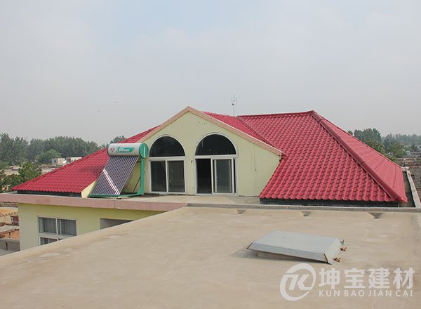 桃都国际城屋顶合成树脂瓦装修成功 桃都国际城屋顶合成树脂瓦装修成功